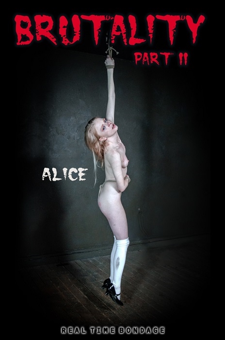 [RealTimeBondage.com] Alice (Brutality Part 25 / 11.04.2020) [2020 г., BDSM, Humiliation, Torture, Whipping, 720p]