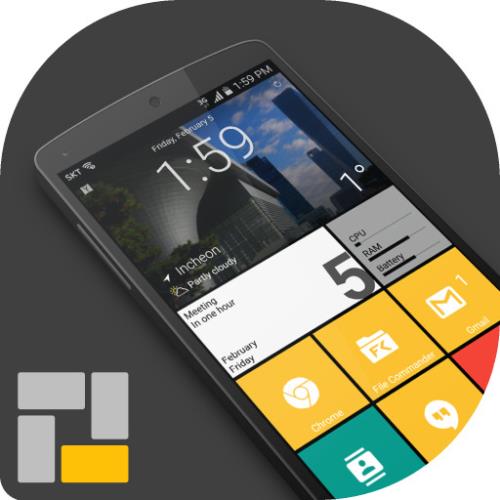 Square Home 3 Premium. Launcher Windows style 2.1.0 [Android]