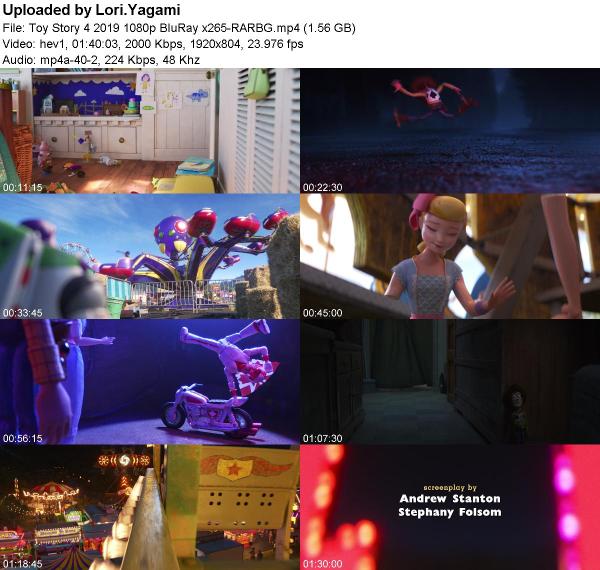 Toy Story 4 2019 1080p BluRay x265-RARBG