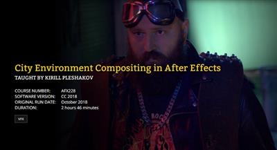 FXPHD   AFX228   City Environment Compositing In After Effects Part 1