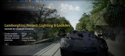 FXPHD   VFX203   Lamborghini Project Lighting and LookDev