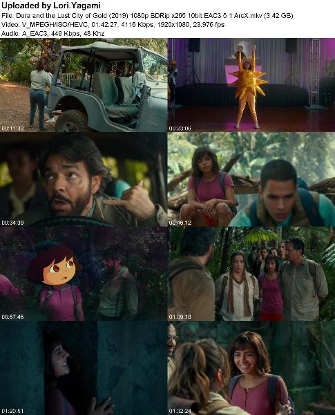 Dora and the Lost City of Gold (2019) 1080p BDRip x265 10bit EAC3 5 1 ArcX