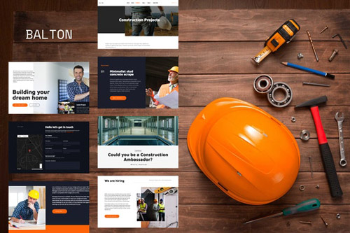 ThemeForest - Balton v1.0 - Construction & Architecture Template Kit (Update: 14 May 20) - 26112365