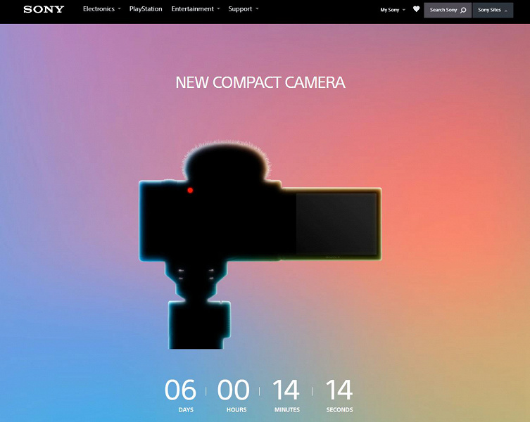 Компания Sony подтвердила дату анонса новейшей малогабаритной камеры
