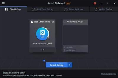 IObit Smart Defrag Pro 6.5.5.98 Multilingual Portable