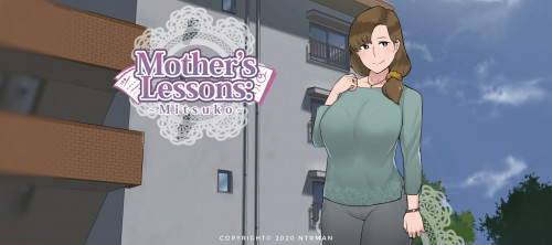 Mother's Lesson : Mitsuko [InProgress, 0.8a] (NTR Man) [uncen] [2020, ADV, Big tits, Blackmail, Creampie, Groping, Handjob, Milf, Multiple endings, NTR, Oral sex, Teasing, Vaginal sex, Voyeurism] [eng]
