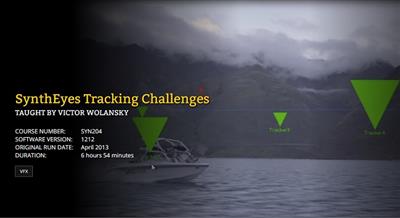 FXPHD   SYN204   SynthEyes Tracking Challenges