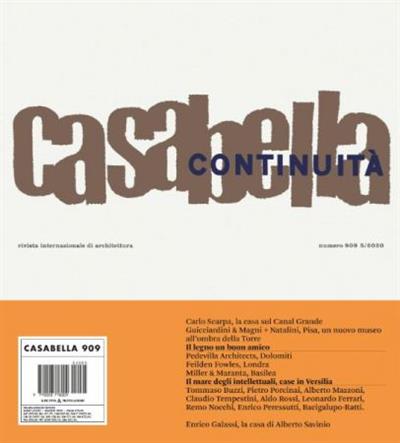 Casabella   Maggio 2020