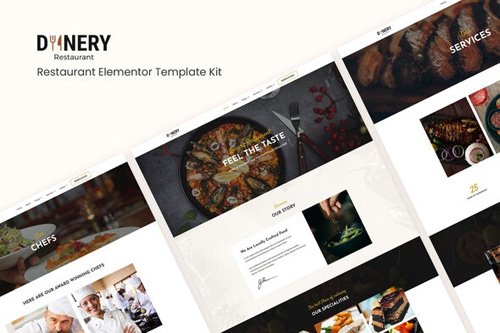 ThemeForest - Dinery v1.0 - Restaurant Elementor Template Kit - 26126769