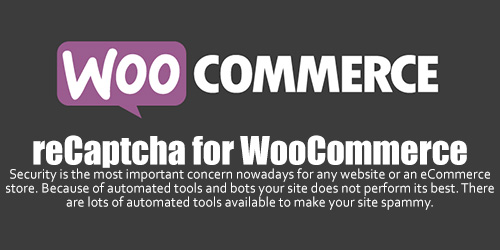 WooCommerce - reCaptcha v1.0.9