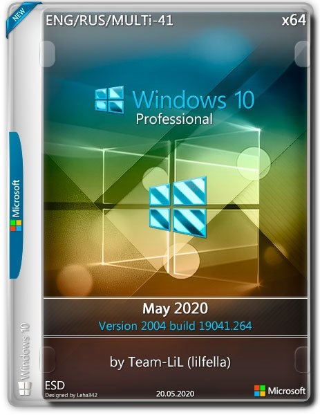 Windows 10 Pro 2004.19041.264 May 2020 Team-LiL (x64) (2020) (Multi-41/Rus)