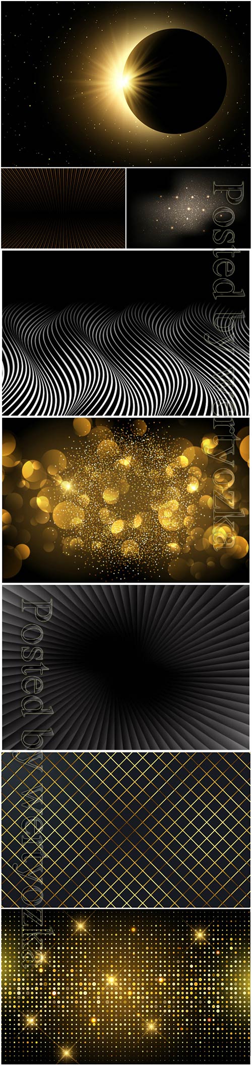 Luxury abstract backgrounds in vector # 10