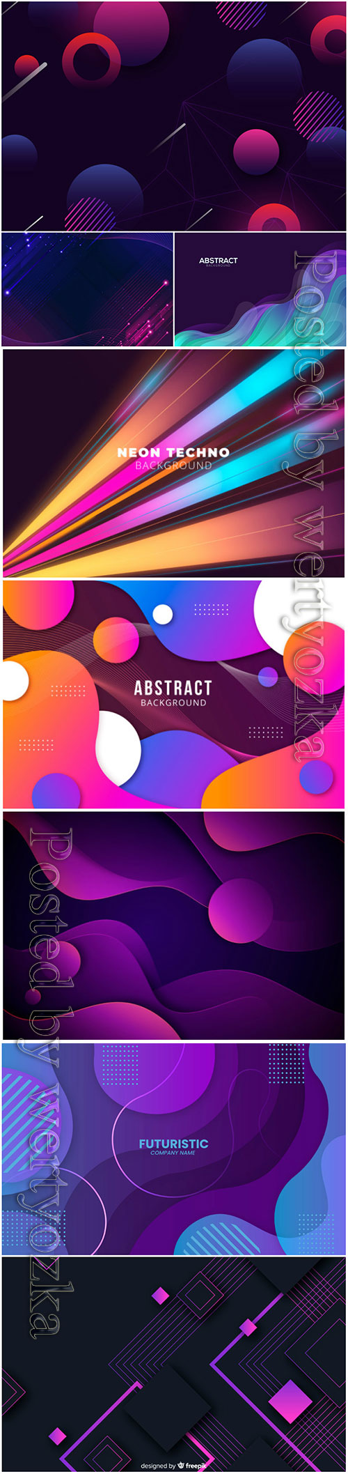 Luxury abstract backgrounds in vector # 2