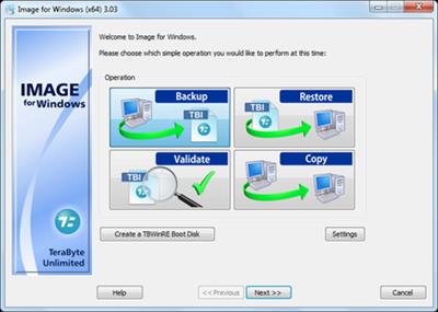 TeraByte Drive Image Backup & Restore Suite 3.40 Portable