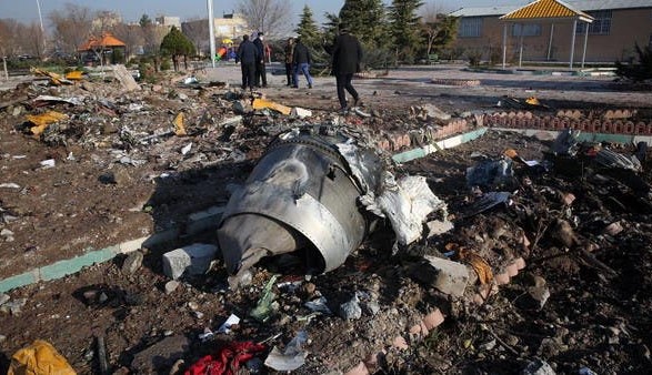 СМИ: Иран не хочет передавать Украине "черные ящики" сбитого самолета МАУ