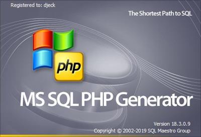 SQLMaestro MS SQL PHP Generator Professional 20.5.0.2 Multilingual