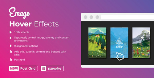 CodeCanyon - Emage v4.2.0 - Image Hover Effects for Elementor - 22563091 - NULLED