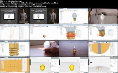 Design a Working Light Bulb - Fusion 360 for 3D  Printing 49b72f35556efedc3c17ae4f99295d8d