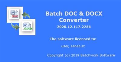 Batch DOC and DOCX Converter 2020.12.527.2276
