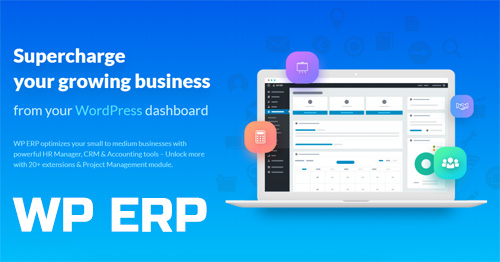 WP ERP v1.6.0 - Complete HR, CRM and Accounting Solution For WordPress + Extensions