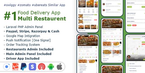 CodeCanyon - Food, Grocery, Meat Delivery Mobile App with Admin Panel v1.0 - 26665979 - NULLED