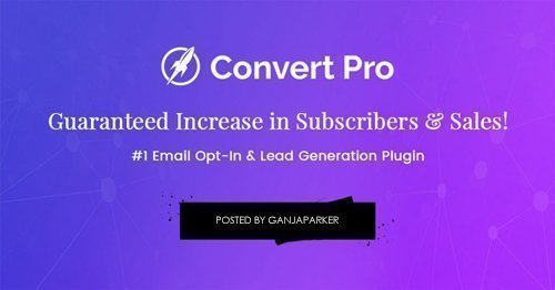 Convert Pro v1.4.6 - Email Opt-In & Lead Generation WordPress Plugin - NULLED + Convert Pro Add-On v1.3.5 - NULLED