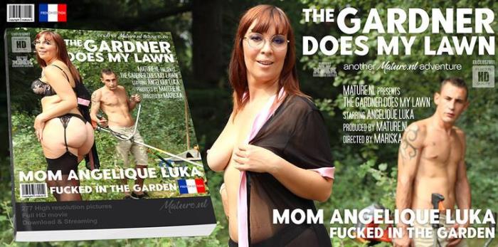 Angelique Luka (EU) (31)  - This gardner gets to plow the lawn from a hot mom in the garden [FullHD 2.35 GB]
