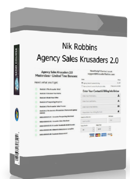 Nik RobbinsAgency Sales Krusaders 2.0