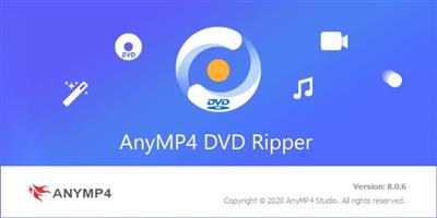 AnyMP4 DVD Ripper 8.0.10 Multilingual