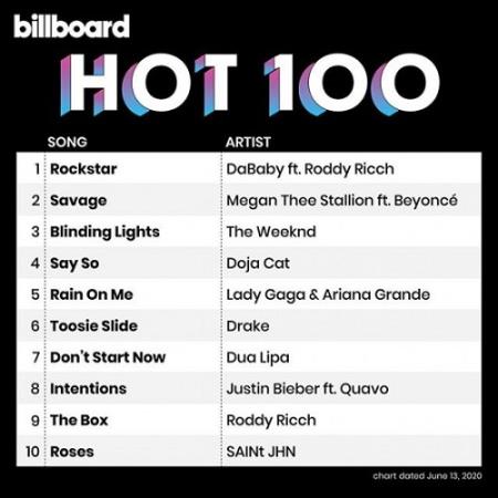 Billboard Hot 100 Singles Chart 13.06.2020 (2020)