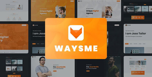 ThemeForest - Waysme v1.0 - Creative Agency & Personal HTML Template - 26155353