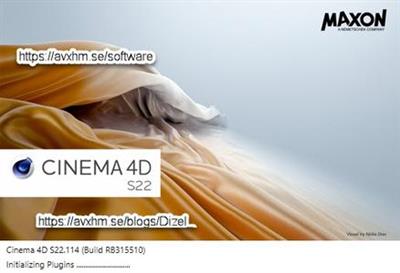 Maxon CINEMA 4D Studio vS22.114 (x64) Multilingual Portable