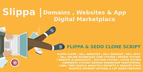 CodeCanyon - Slippa v1.2 - Domains,Website & App Marketplace PHP Script - 26578548 - NULLED