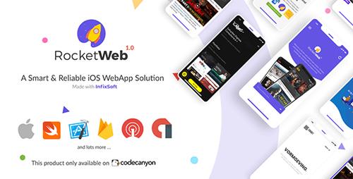 CodeCanyon - RocketWeb v1.0.3 - Configurable iOS WebView App Template - 26369602