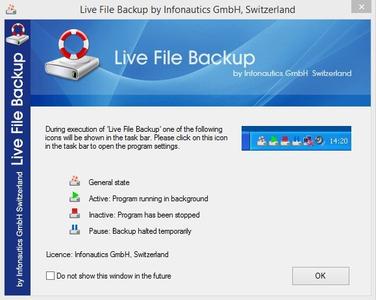 Infonautics Live File Backup 2.45