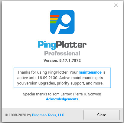 PingPlotter Professional 5.17.1.7872