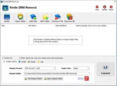 Kindle DRM Removal 4.20.601.385