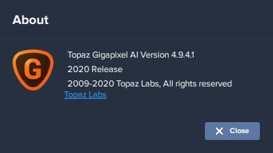 Topaz Gigapixel AI 4.9.4.1