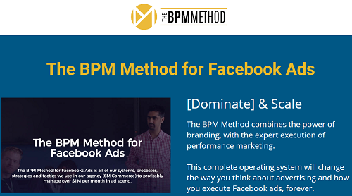 Depesh Mandalia - The BPM Method (Facebook Ads 2020)
