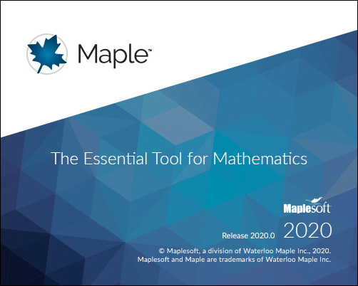 Maplesoft Maple 2020.1
