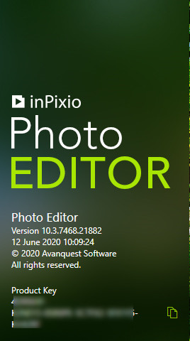 InPixio Photo Editor 10.3.7468.21882