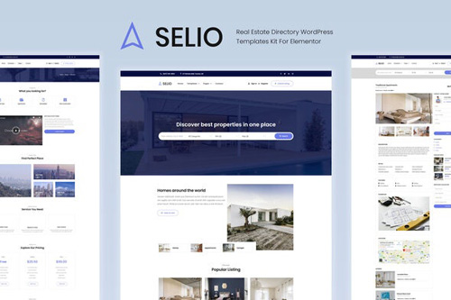 ThemeForest - Selio v1.0 - Real Estate Directory Template Kit - 25862560