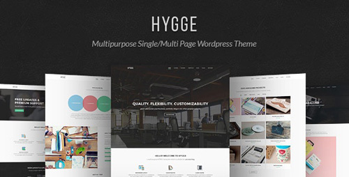 ThemeForest - Hygge v1.0.11 - Multipurpose Single/Multi Page WP Theme - 12923490