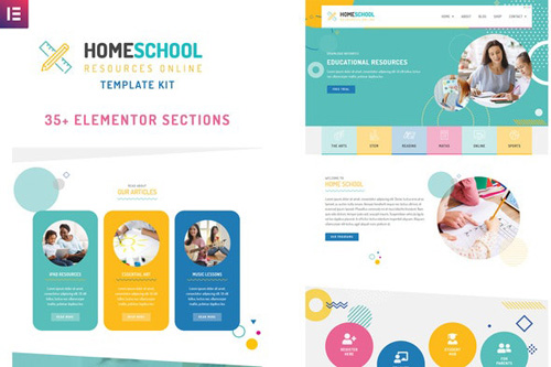 ThemeForest - Home School v1.0 - Elementor Template Kit - 26279945