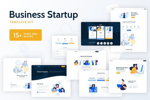 ThemeForest - Vixus v1.0 - Business Startup Template Kit - 26718466