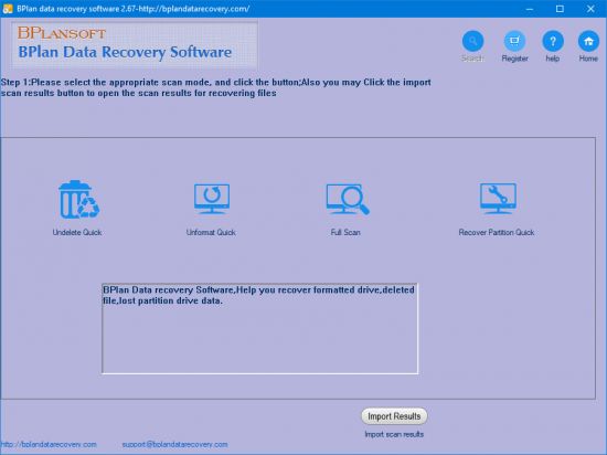 Bplan Data Recovery Software v2.69