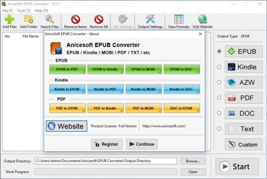 AniceSoft EPUB Converter v20.6.1
