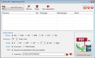 TriSun PDF to JPG 15.0 Build 065 Multilingual