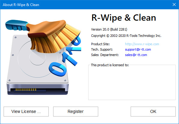 R-Wipe & Clean 20.0 Build 2281