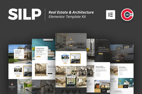 ThemeForest - Silp v1.0 - Real Estate & Architecture Template Kit - 27223766